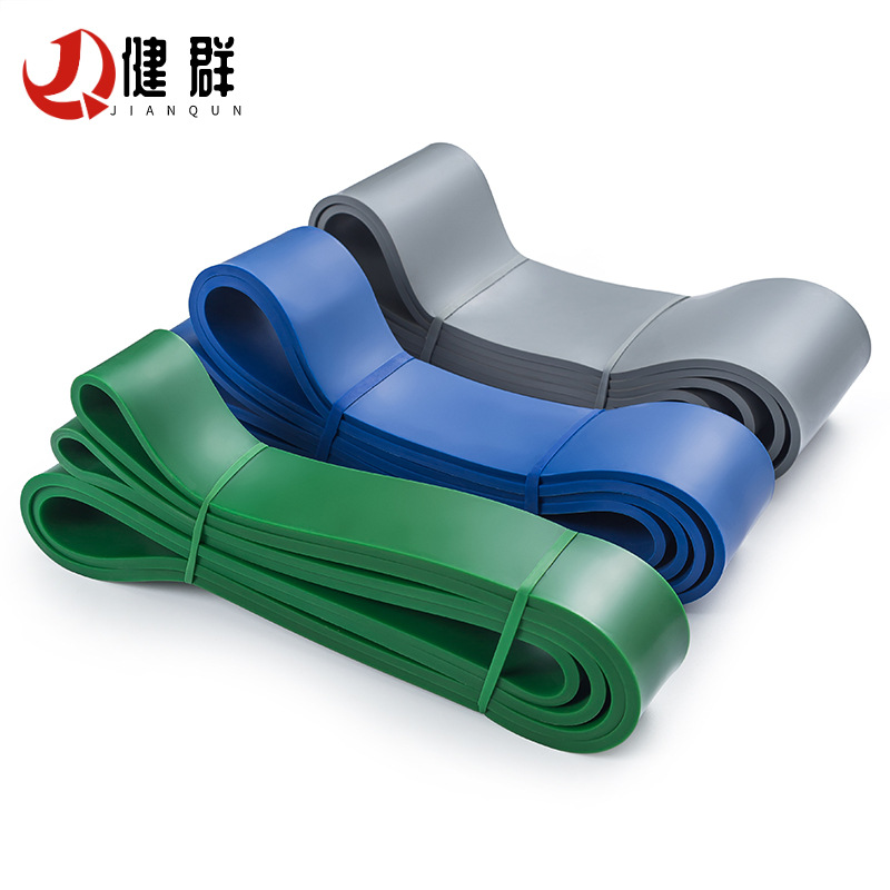Grenzüberschreitende Latex-TPE-Widerstandsbänder für Bewegung und Fitness, elastische Bänder für Yoga, Klimmzüge und Gesäßheben-Hilfen. - 4