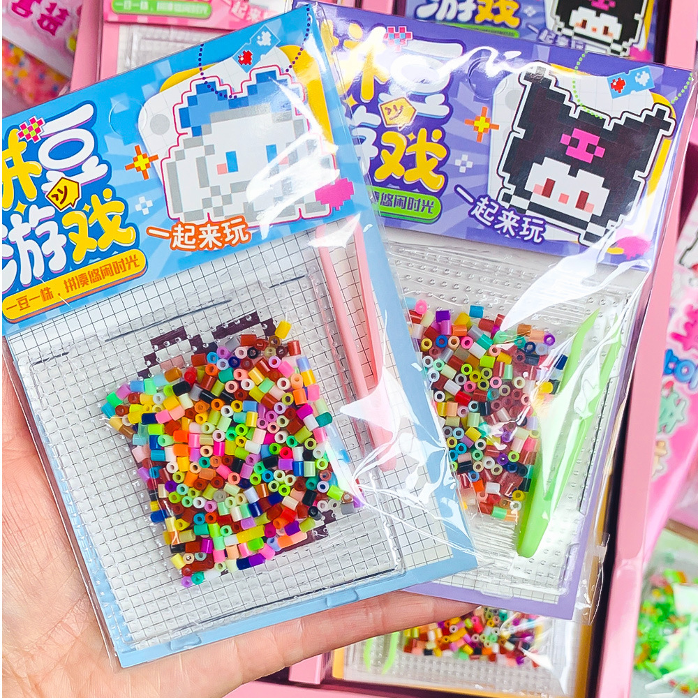 Perler Bead Set in Bag, Educational DIY Toy for Manual Dexterity - 3