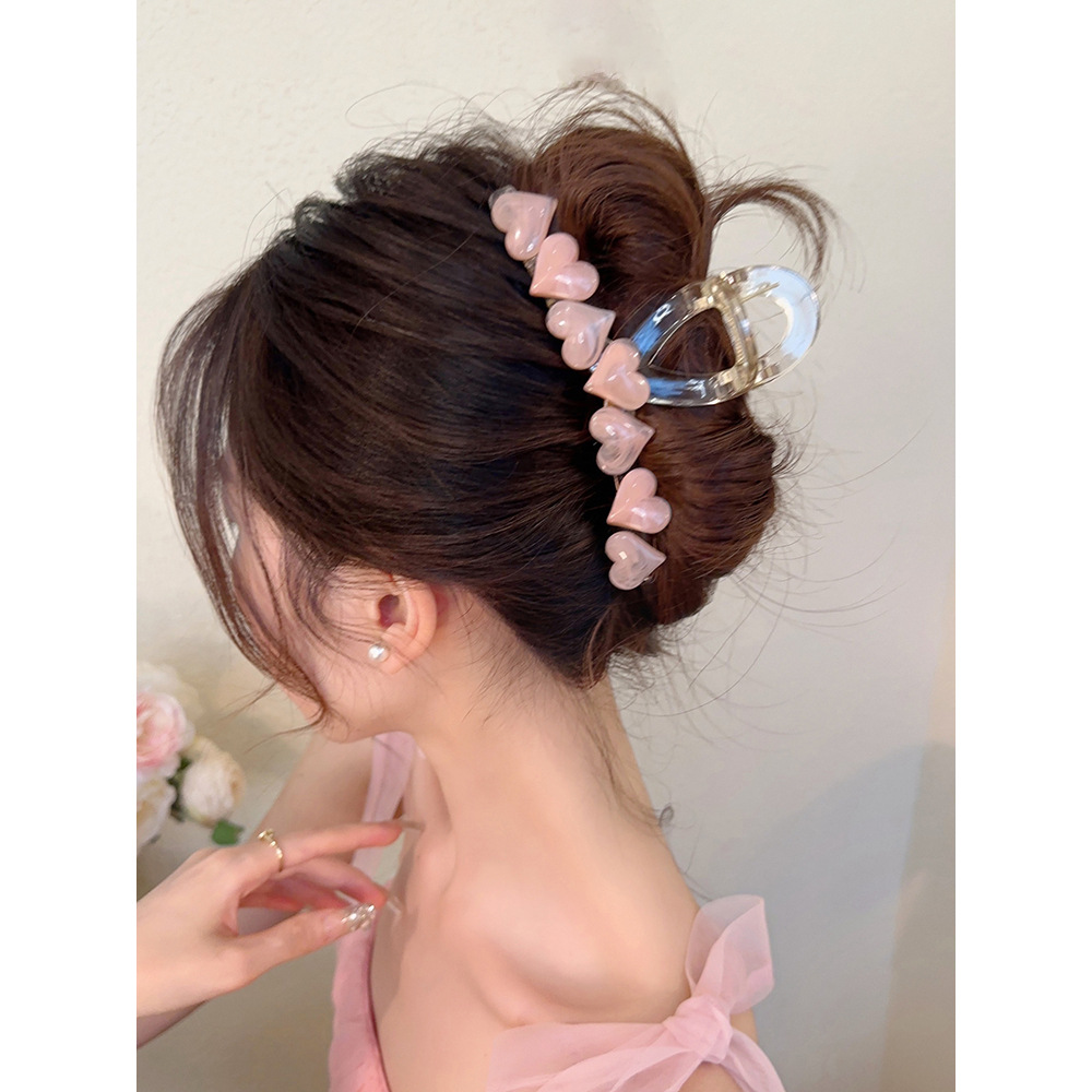 13cm Übergroße matte Haarklammer für Damen, Hinterkopf, edles Design, für volles Haar, Haiclip, Haarspange, Haarschmuck, Großhandel - 2