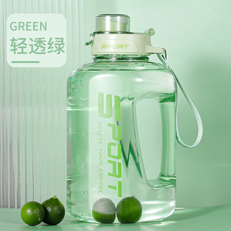 Neue Super-Großvolumen-Wasserflasche Sommer-Sportflasche für Herren und Damen hochwertige Wasserkanne hitzebeständig Trend-Trinkflasche Herstellergroßhandel - 11