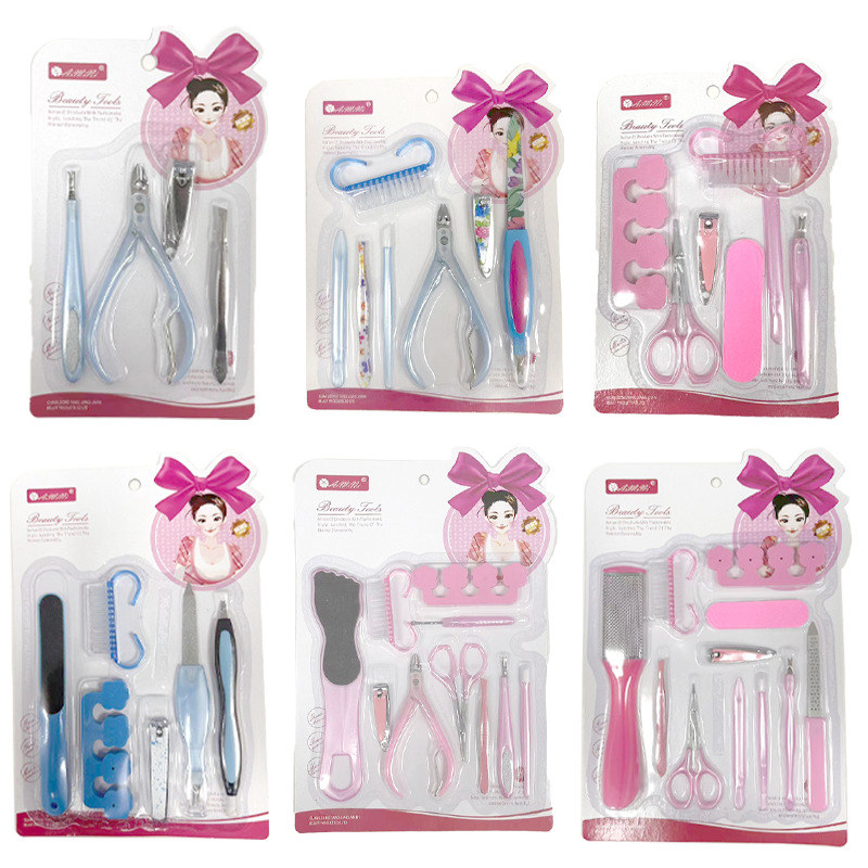 Nail art tool set, 10-piece, manicure and design