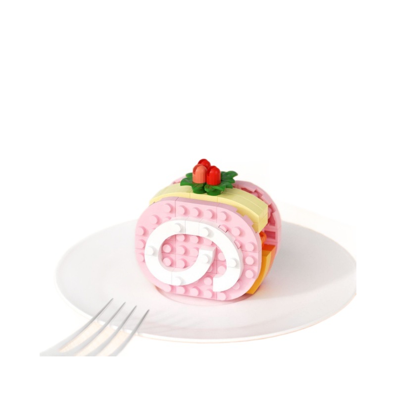 Kuchen-Bausteine-Spielzeug für Mädchen, Lernbausteine-Set