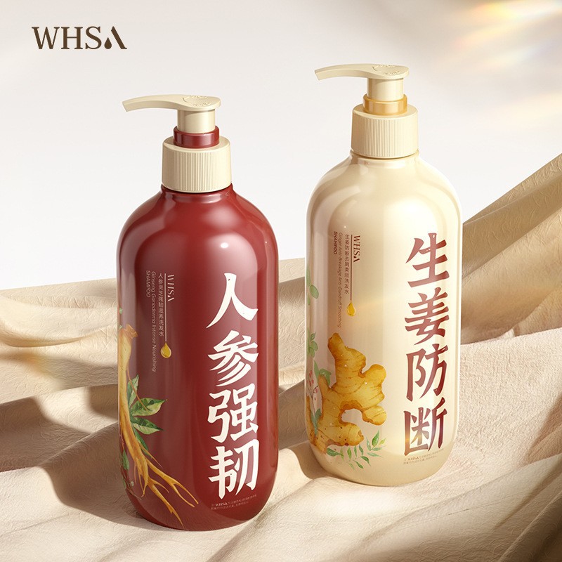 Ginseng Ganoderma Ginger Shampoo, Deep Cleansing and Volumizing - 1