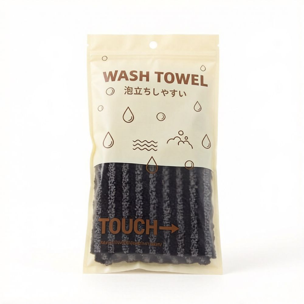 Japanese-Style Sauna Exfoliating Bath Towel Home Bathing Bubble Washing Back Scrubbing Strip Unisex Korean Long Bath Towel Wholesale - 9
