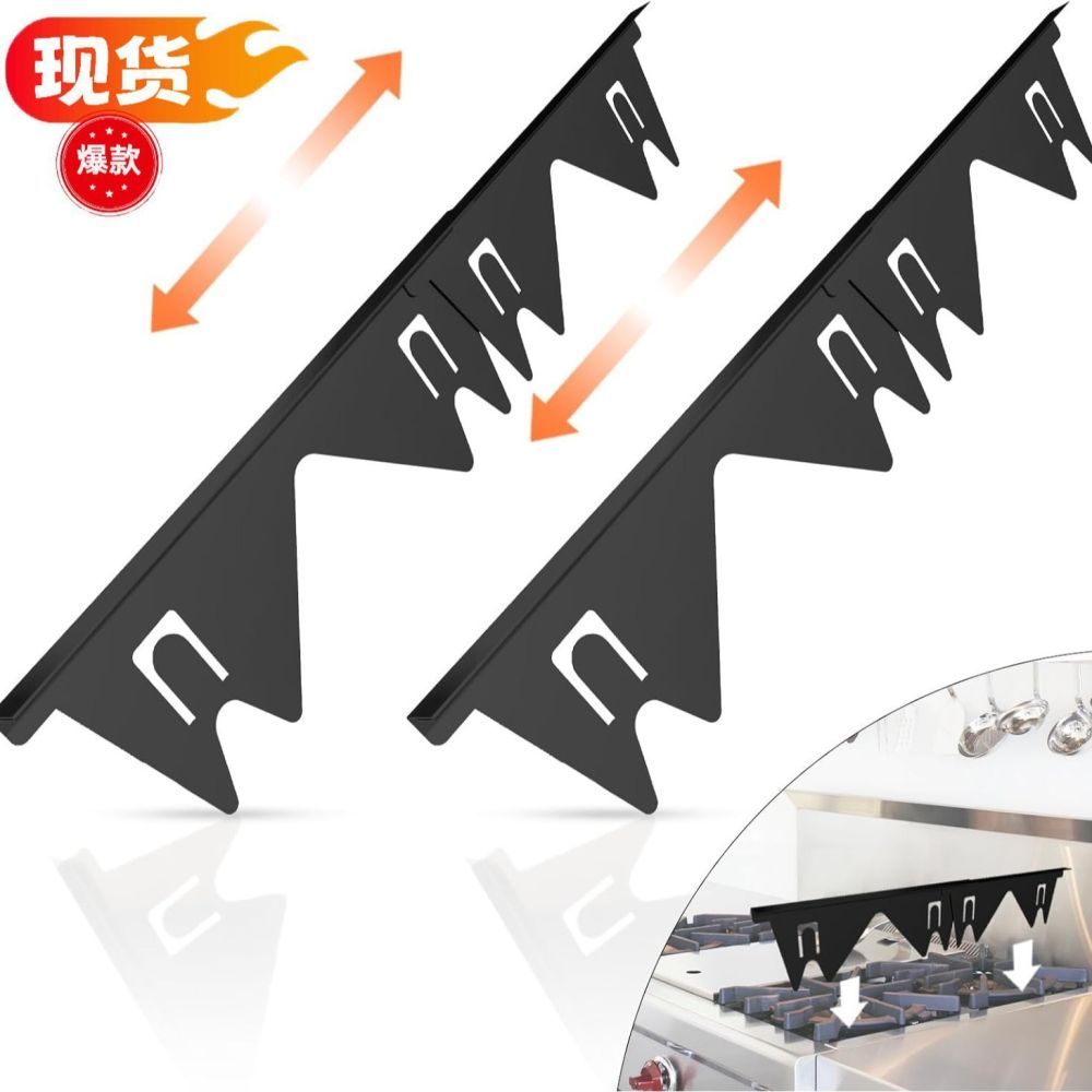 Amazon Hot Deal! Stainless Steel Stove Gap Cover Kitchen Countertop Gap Strip Stove Gap Covers