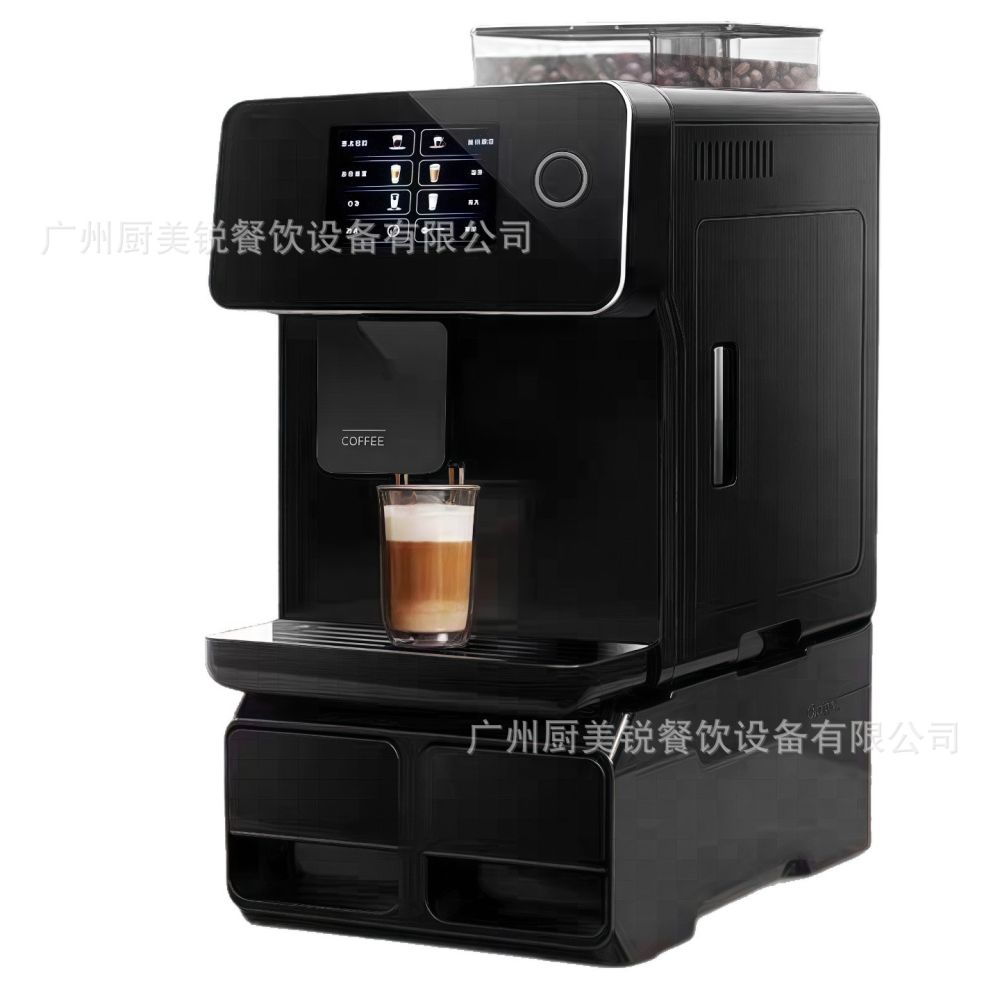 Vollautomatische Kaffeemaschine A10S, gewerbliche Espressomaschine, Americano, Latte Macchiato A10, Milchschaum, Touchscreen, Export-Dropshipping