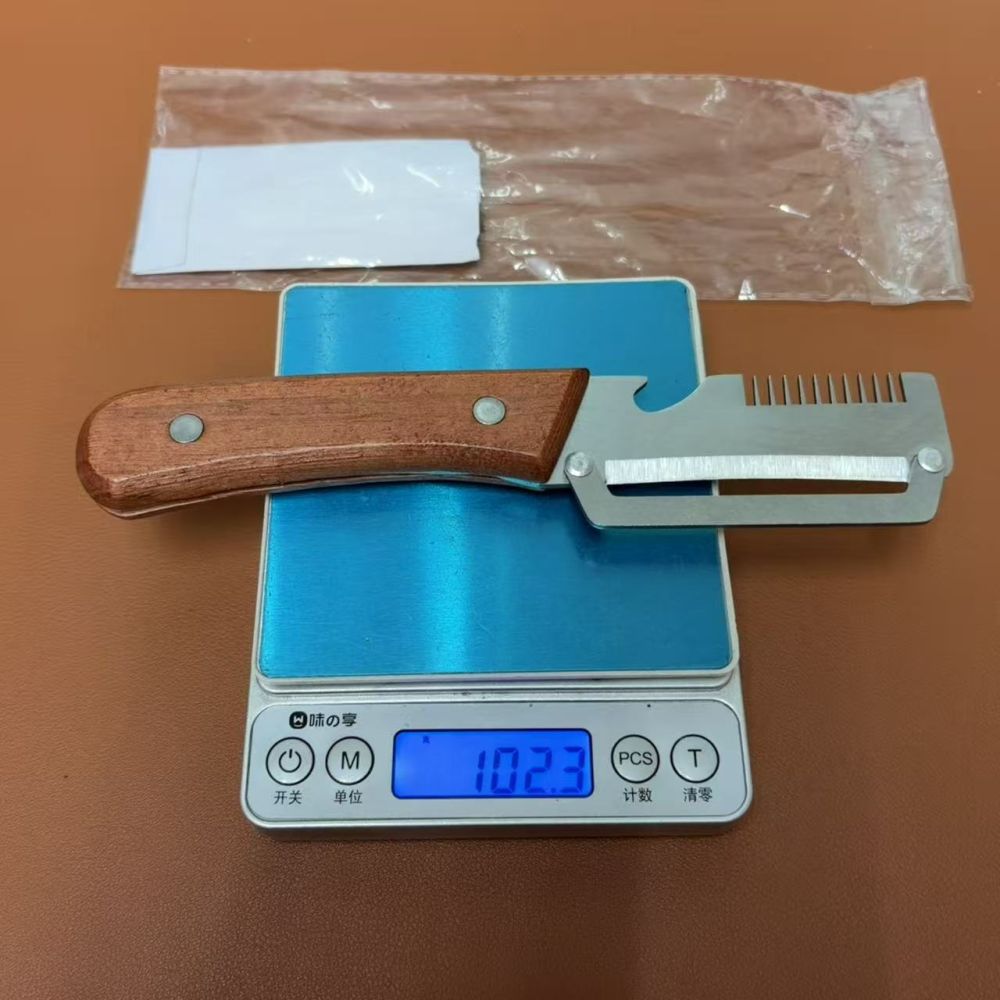 Kalın Ahşap Saplı Paslanmaz Çelik Çok Amaçlı Soyma Bıçağı Patates Meyve Kış Kabağı Salata Yaprağı Mutfak Özel Şeker Kamışı Soyma Bıçağı - 12
