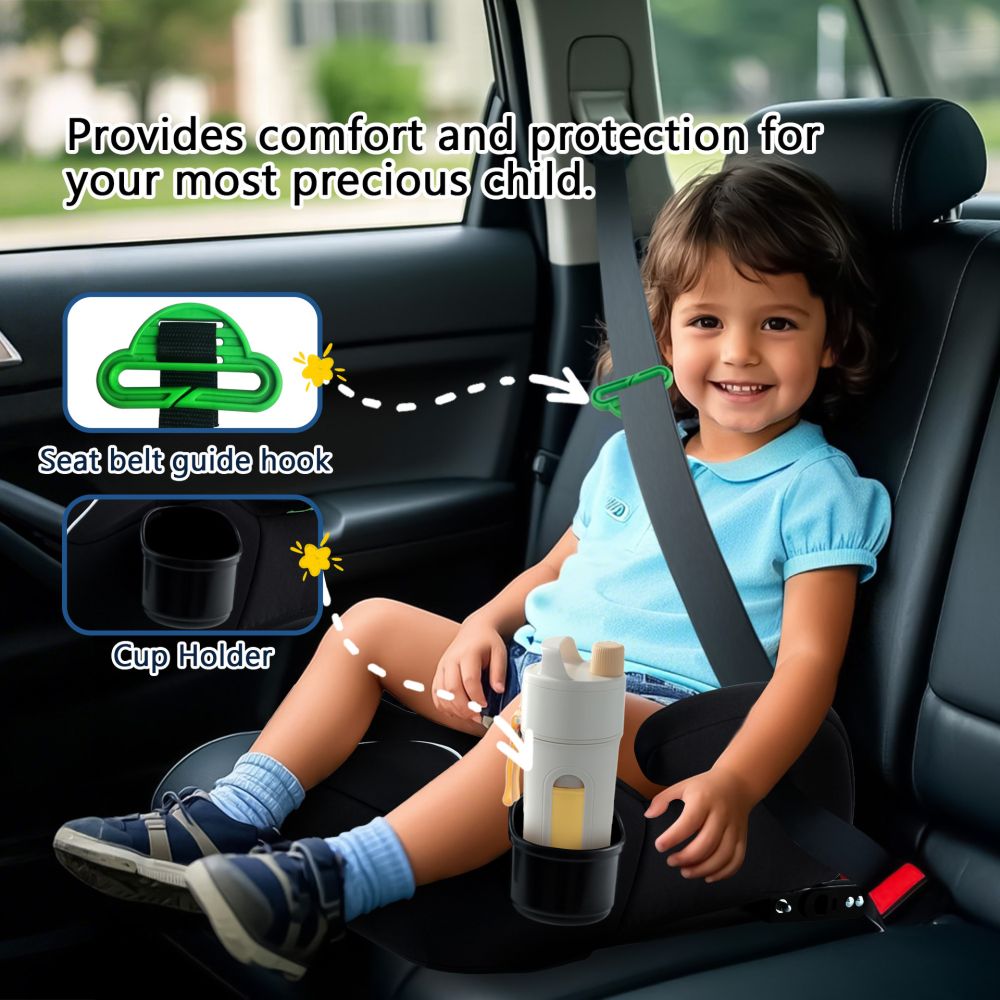 125~150 cm child safety seat booster cushion isofix portable simple car baby booster safety seat