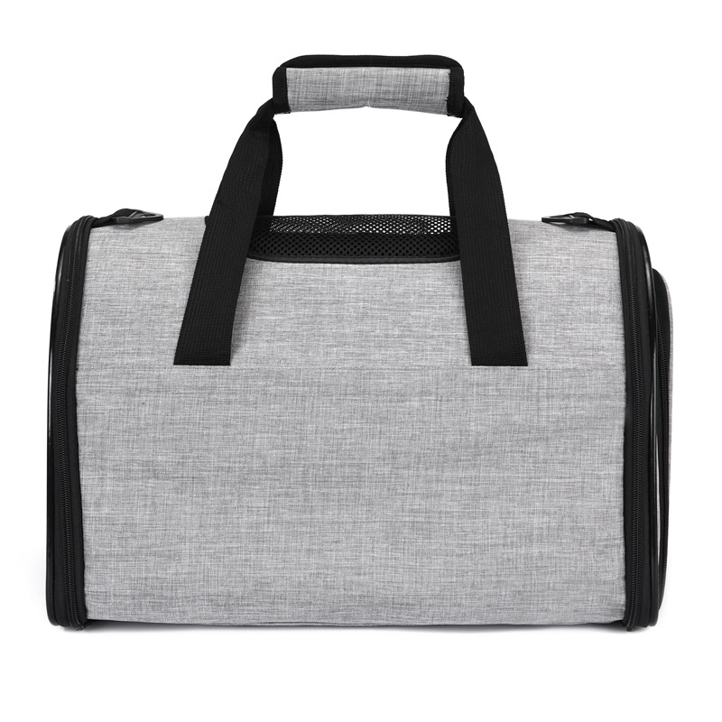 Pet Travel Convenient Outing Bag Wire Folding Pet Amazon Bag for Dogs and Cats, Portable Single-Shoulder Travel Bag