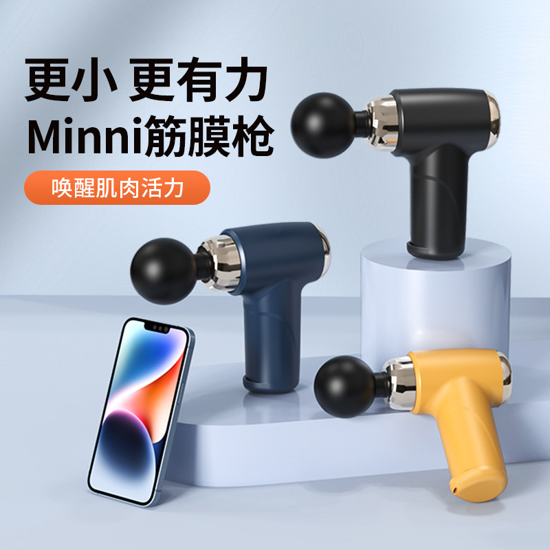 Mini Portable Massage Gun, Fascia Gun with Meridian Muscle Relaxation