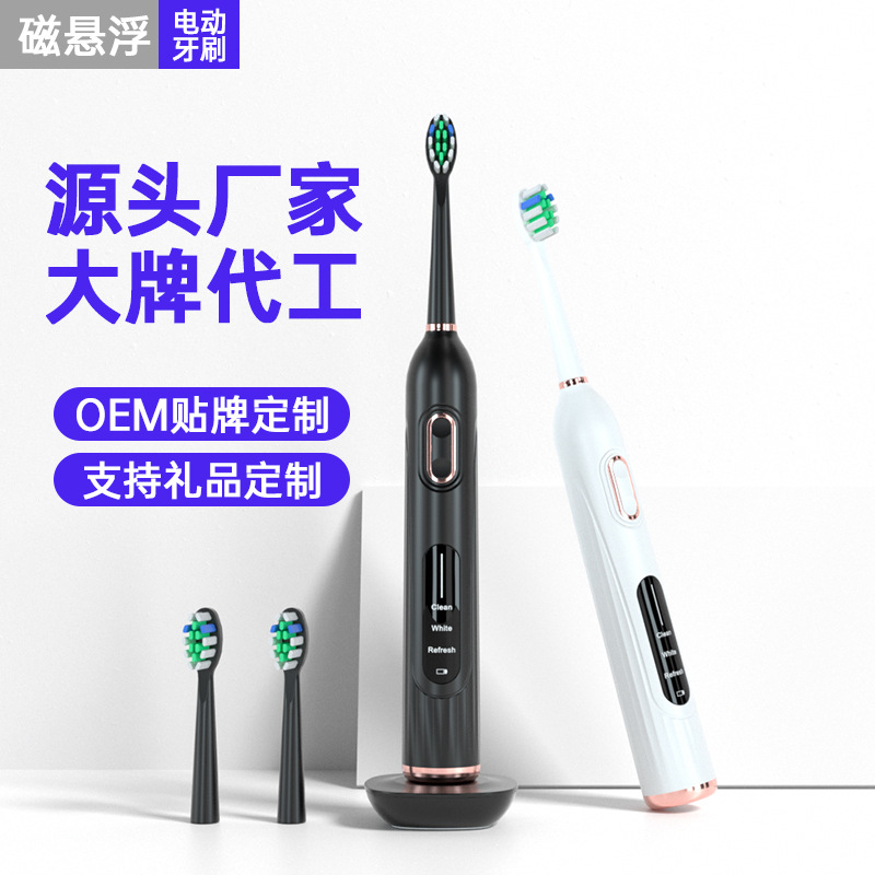 USB Ultrasonic Electric Toothbrush for Adults - 1