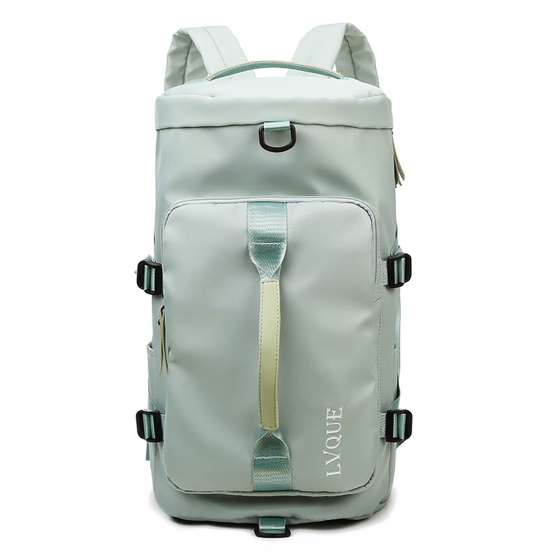 Large capacity travel backpack with shoe compartment waterproof
