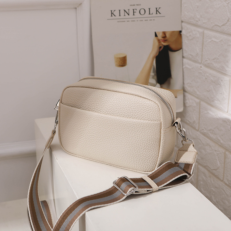Trendy Women's Bags 2025 New Cross-Border Export Solid Color PU Crossbody Bag Women's Small Bag Women's Shoulder Bag Small Square Bag