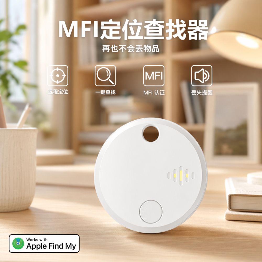 Apple Find My uyumlu MFi sertifikalı anahtar konum izleyici - 1