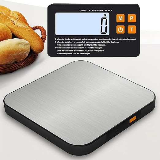 2024 New Split Design Digital Kitchen Scale 1g LCD Screen Split Cooking Digital Scale