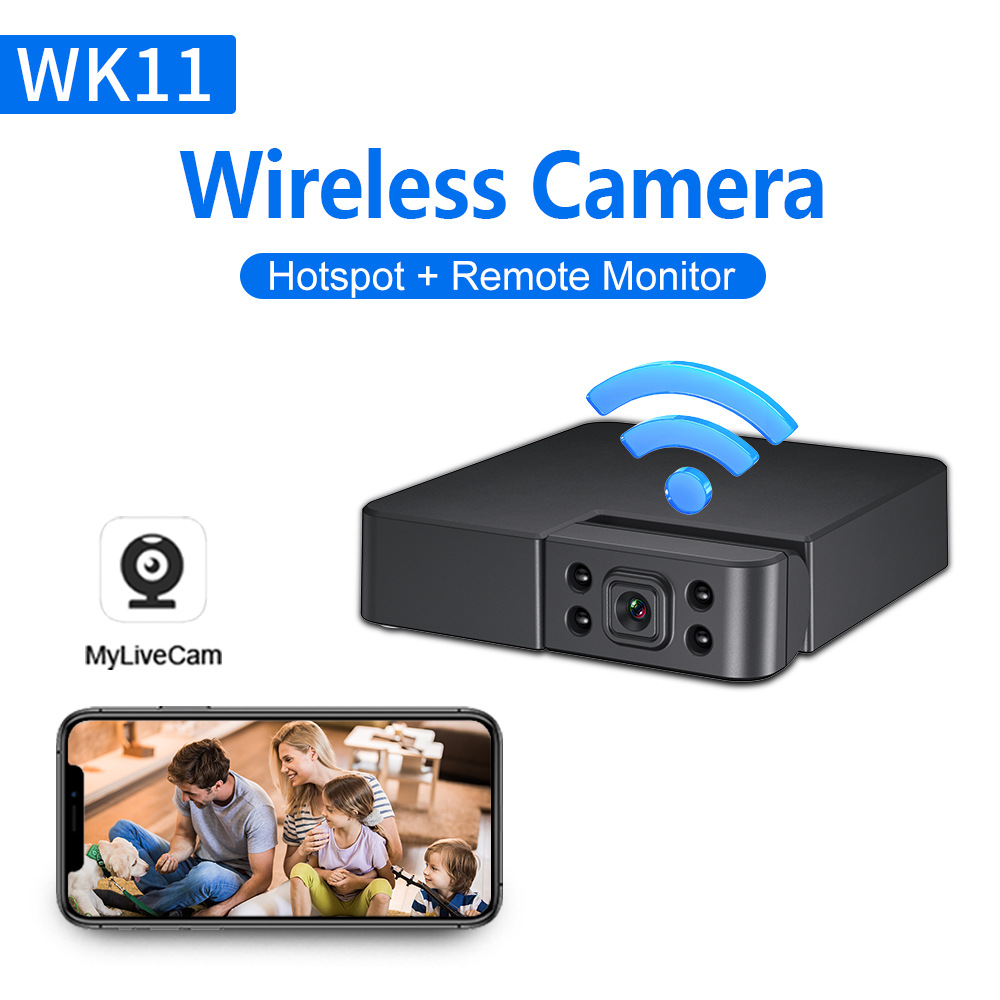 Sicherheitskamera WiFi, WK11/WK10/WK12, Nachtsicht, HD