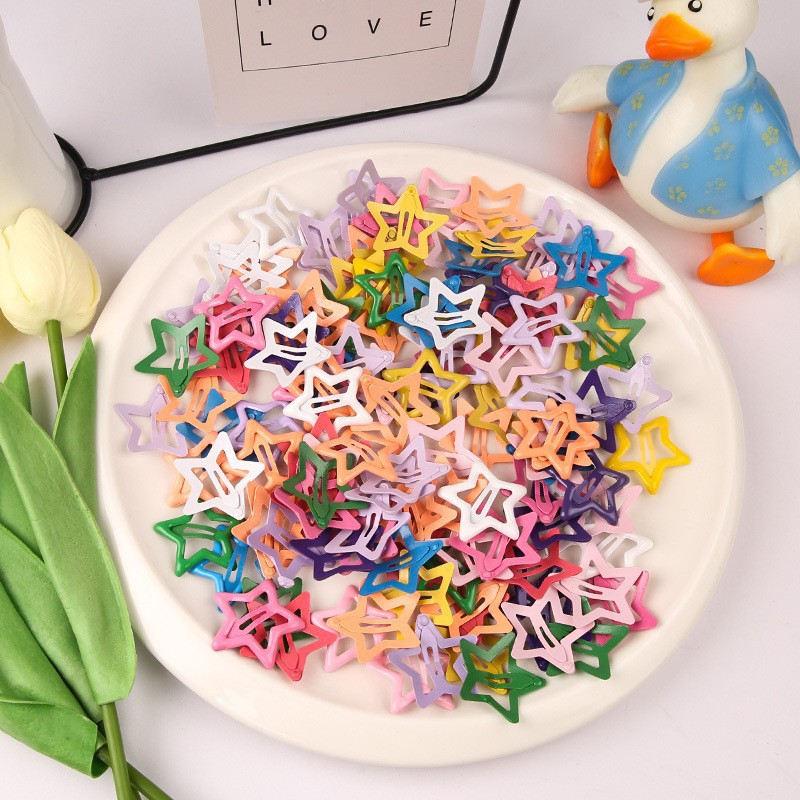 Five-Pointed Star Hair Clip for Women, Side Bangs Clip