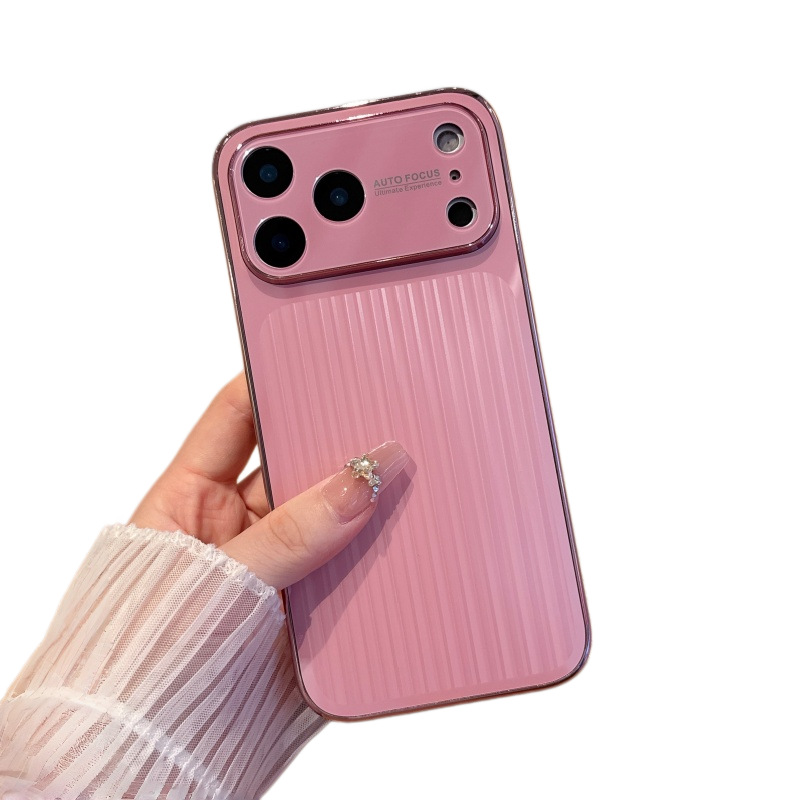 秒变iPhone18promax电镀散热边瓦楞手机壳苹果17高级16防摔保护套 - 6