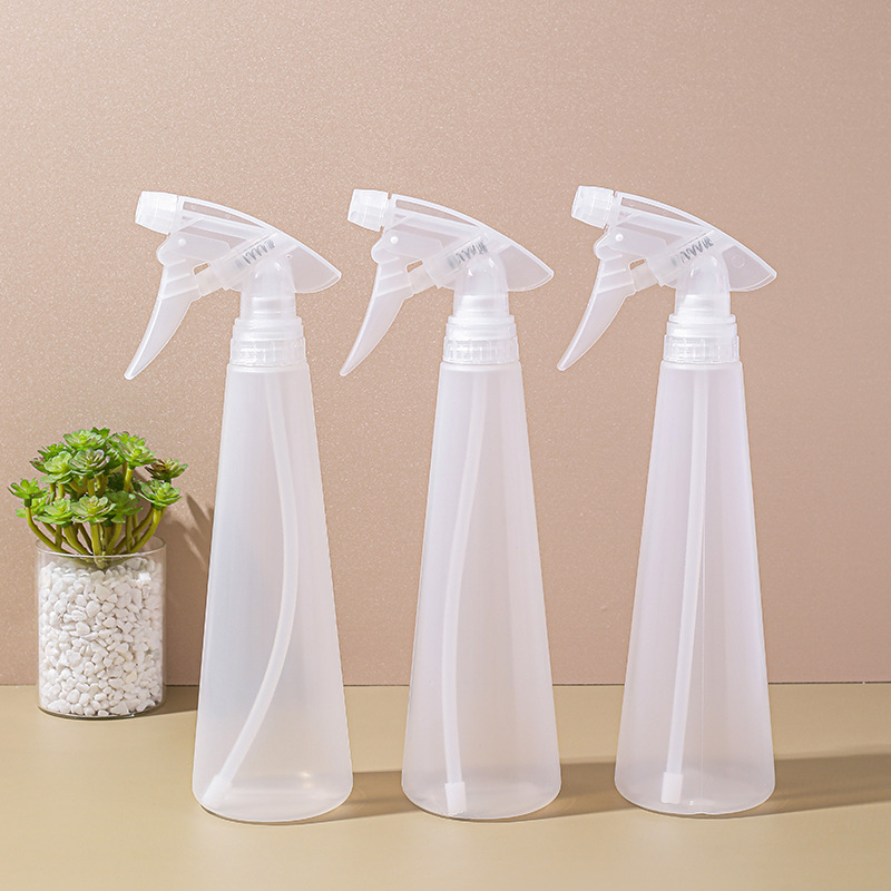 Üreticiden Doğrudan Tedarik C Tip Sprey Şişe 28/400 PP Malzeme 350 ml Basmalı Sprey Kalın Şeffaf Makyaj Fiksatör Sprey Şişesi