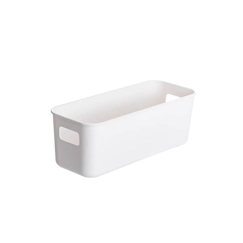 Multifunctional storage box, rectangular, kitchen and desktop organizer