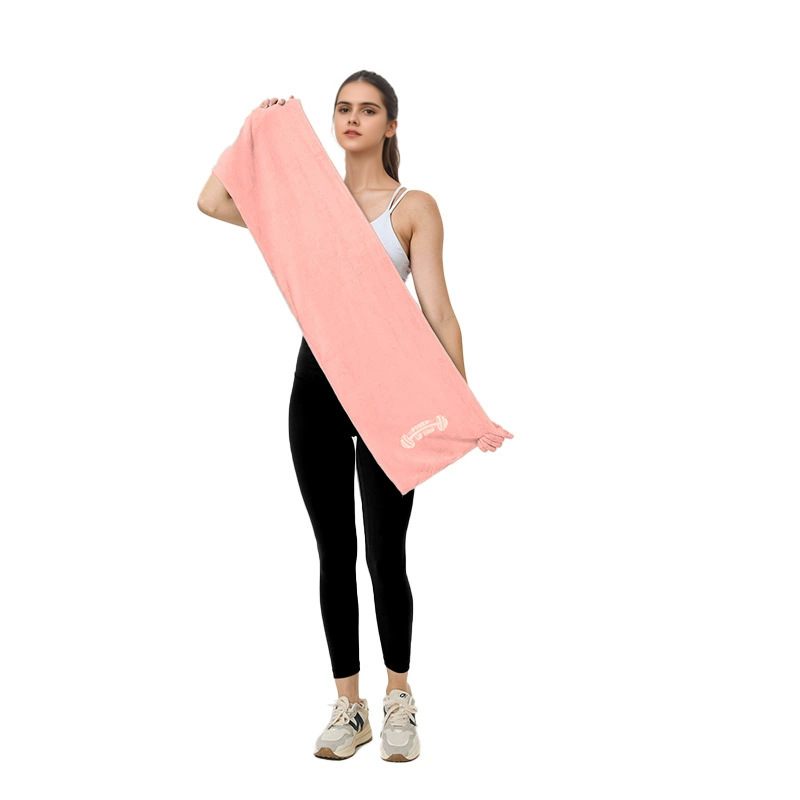 Gym Sports Sweat-Absorbent Quick-Dry Towel Microfiber Yoga Mat Towel Multifunctional Solid Color Sports Towel Custom Logo - 10