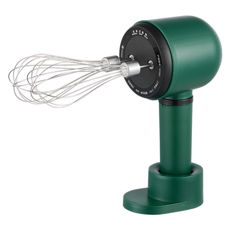 Wireless handheld semi-automatic electric egg beater home small automatic cream whisk egg mixer for cooking - 6
