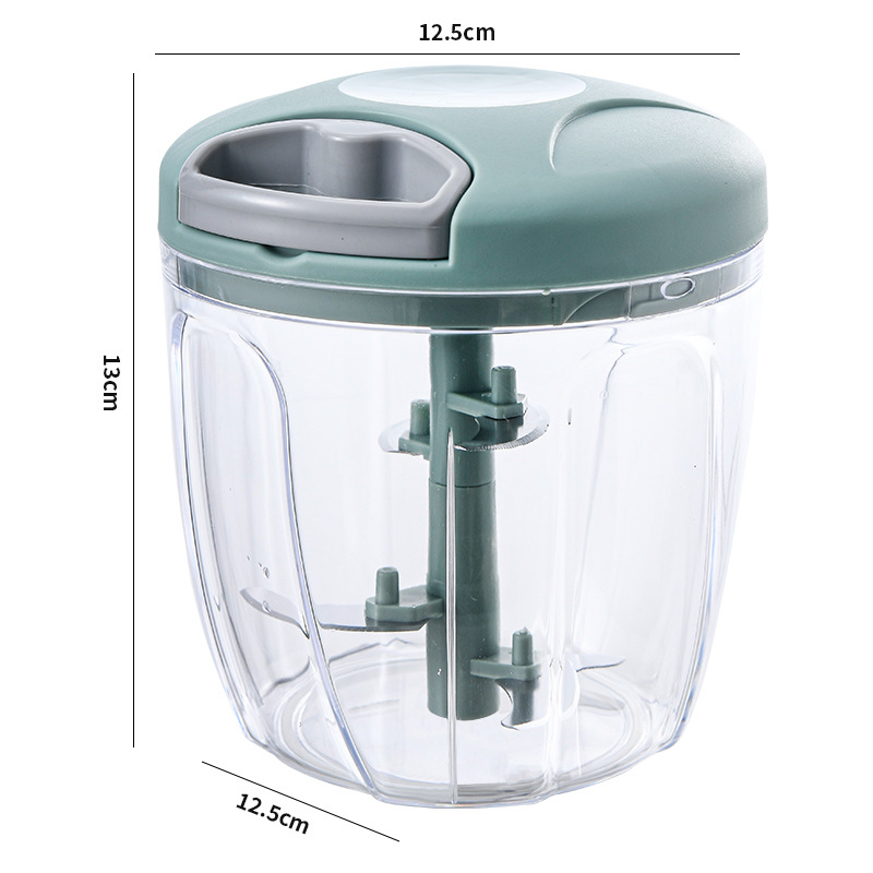 Garlic press, manual garlic press, multifunctional garlic crusher, ginger garlic grinder food supplement grinding machine, kitchen mini garlic mixer - 12