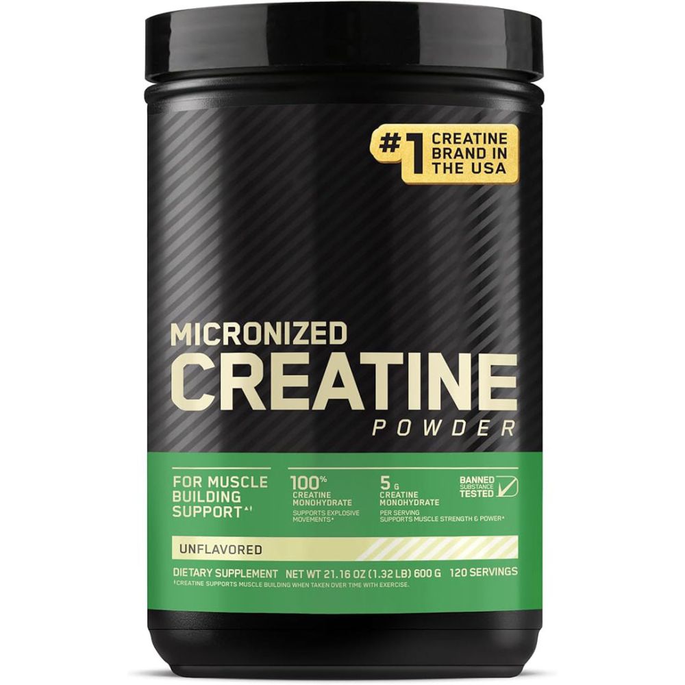 亚马逊现货跨境一水肌酸粉300g Creatine powder 健身运动前补充