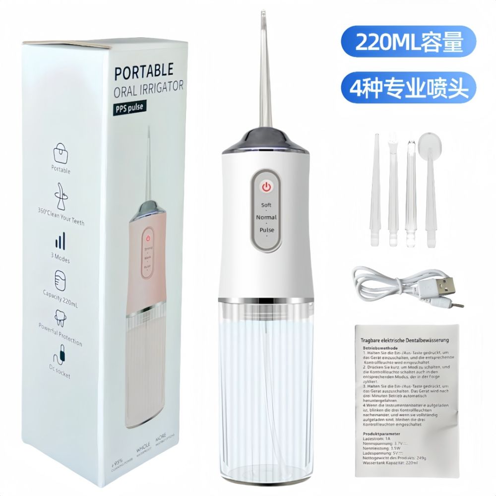 Portable Water Flosser, Dental Tartar Remover Oral Irrigator