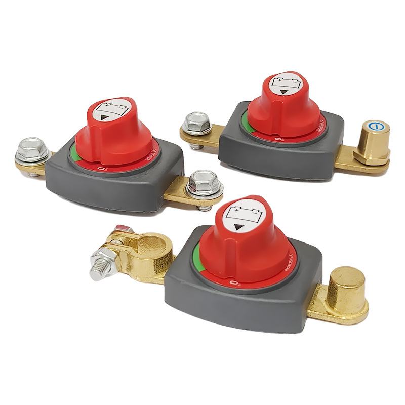 Brass Battery Terminal Disconnect Switch, High Current, Car Modification