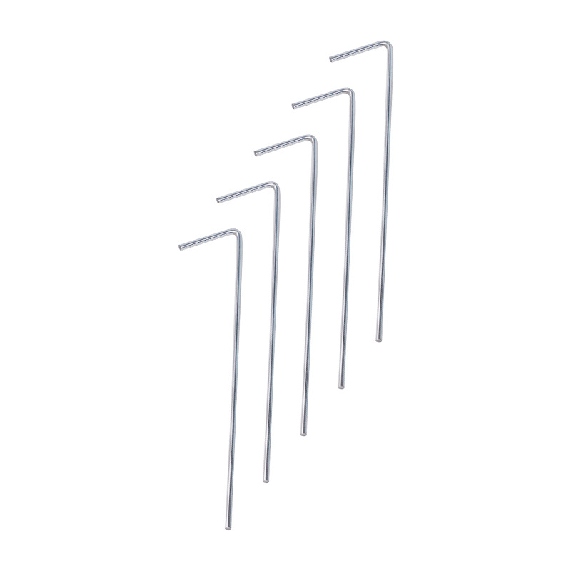 Type 7 Galvanized Ground Pegs for Weed Control Fabric and Outdoor Use