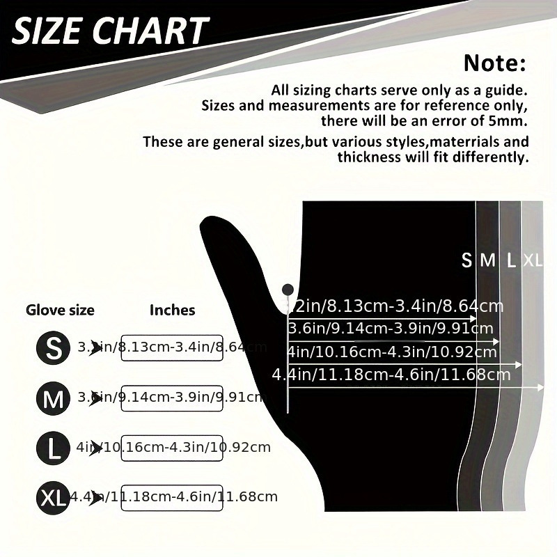 Cross-border disposable nitrile gloves black English compound nitrile Nitrile gloves Shein Temu dropshipping