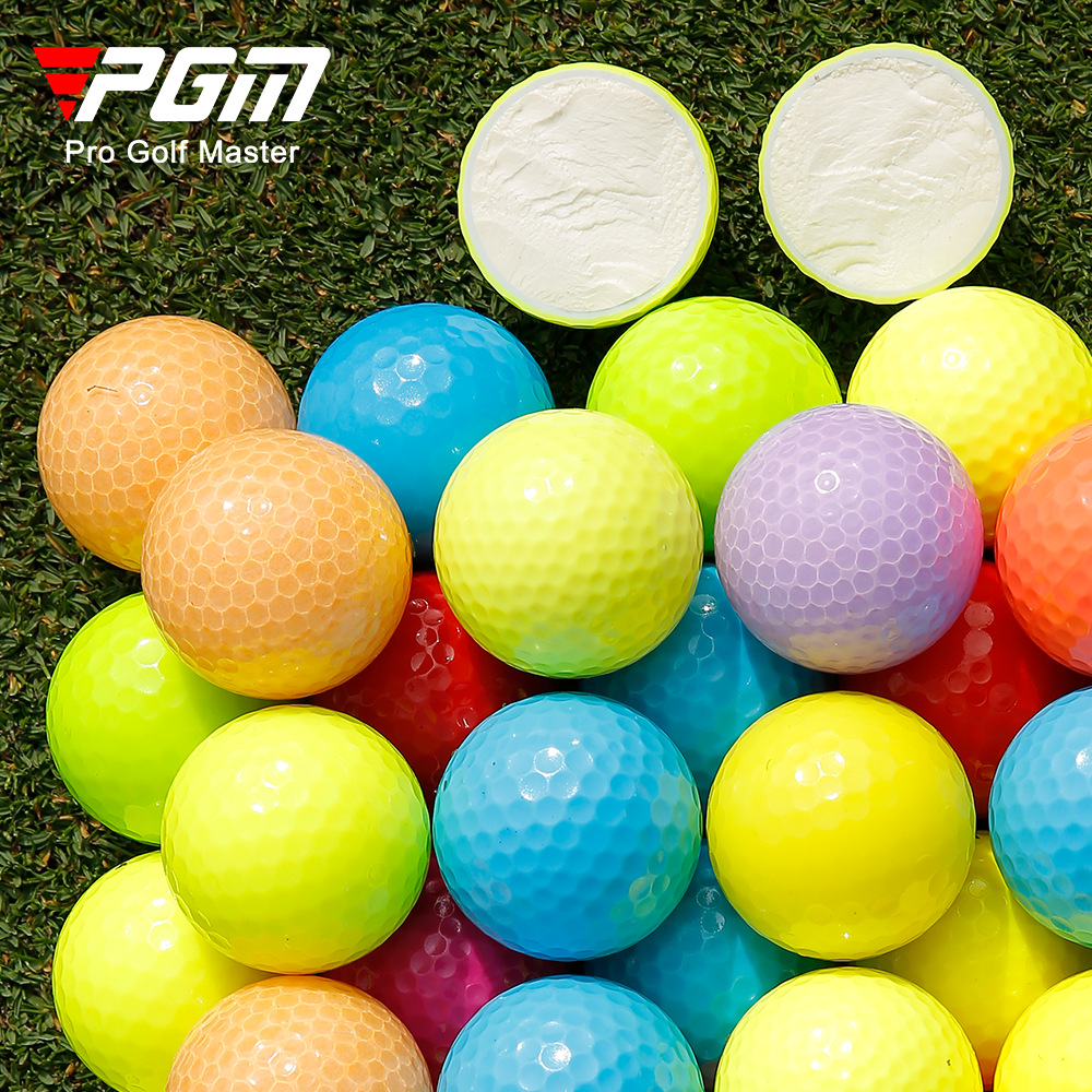 PGM Golf-Trainingsball, zwei- und dreilagig, mehrfarbig