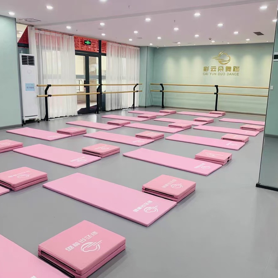 Kaymaz Oxford kumaş sünger jimnastik minderi, 1 adet yoga matı