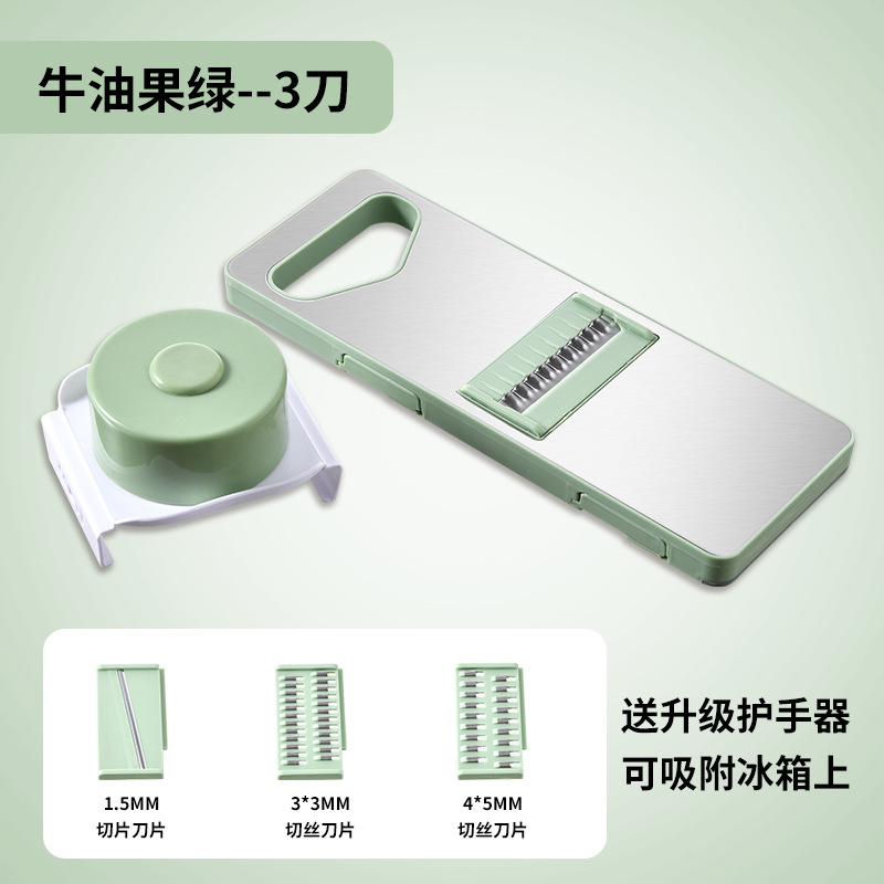 Home type potato grater stainless steel multifunctional vegetable chopper kitchen vegetable cutting tool grater - 8
