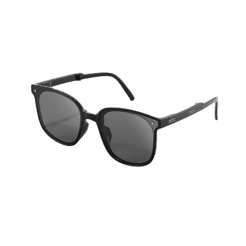 Mi-Nail Klappsonnenbrille, moderner Retro-Stil, ultraleicht, UV-Schutz, polarisierte Sonnenbrille, trendiges Design, für den Außenbereich - 5