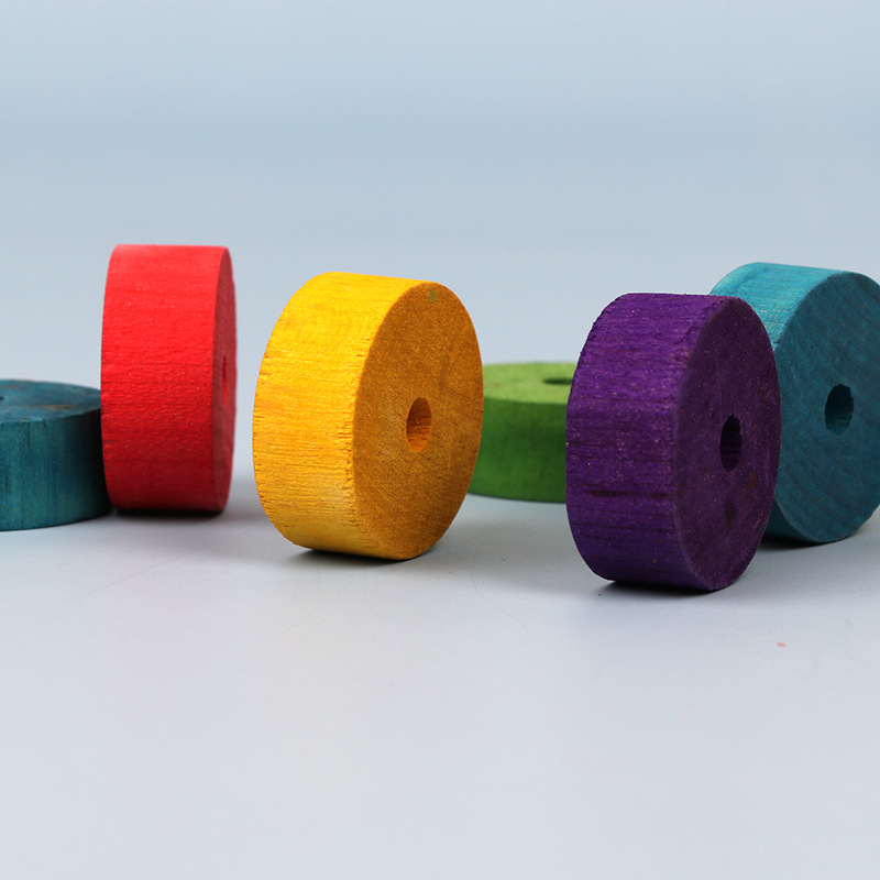 Çocuk yapı taşları ahşap tekerlek bebek erken eğitim 3D stereo bulmaca el kazma tahtası bulmaca oyuncak DIY el yapımı ahşap süsler