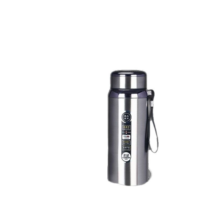 Großvolumige 316 Edelstahl-Wasserflasche Sommerliches Isolierbecher tragbar Herren Damen Outdoor Auto Business Sport Teekanne - 6