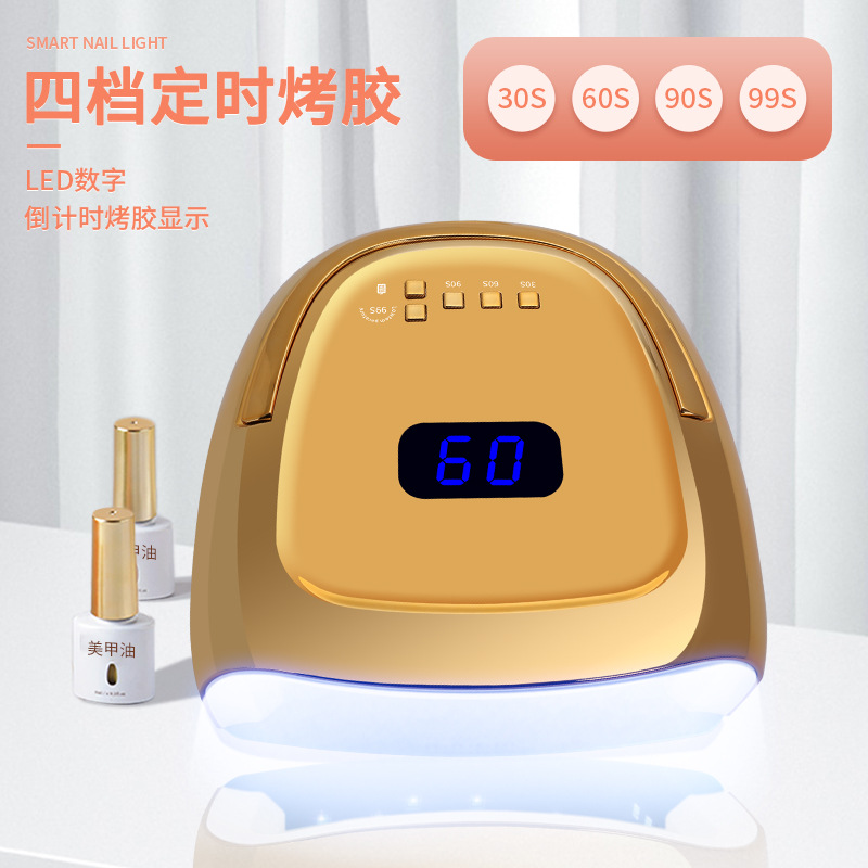 Hersteller Großhandel Batteriespeicher kabelloses Nagelstudio-Licht intelligente Sensor-Maniküre-Phototherapie-Lampe schnell trocknende Nagel-Gel-Maschine