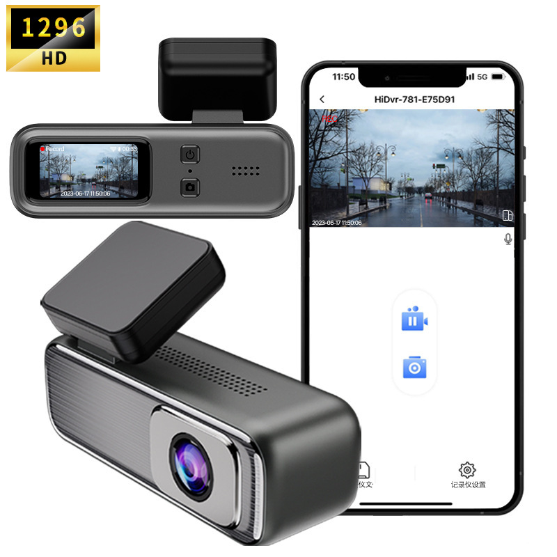 Sınır ötesi yüksek çözünürlüklü sürüş kaydedici yeni model 1440P Guoke sürüş kaydedici wifi bağlantılı araç kamerası