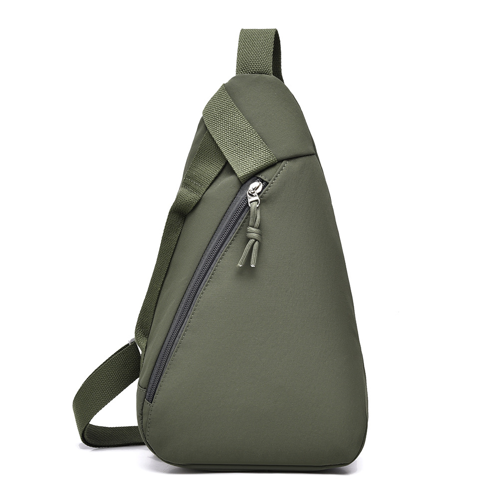 Chest bag, shoulder bag, shopping, travel, cycling, sports, solid color crossbody phone bag for women, daily use small bag, niche design. - 11