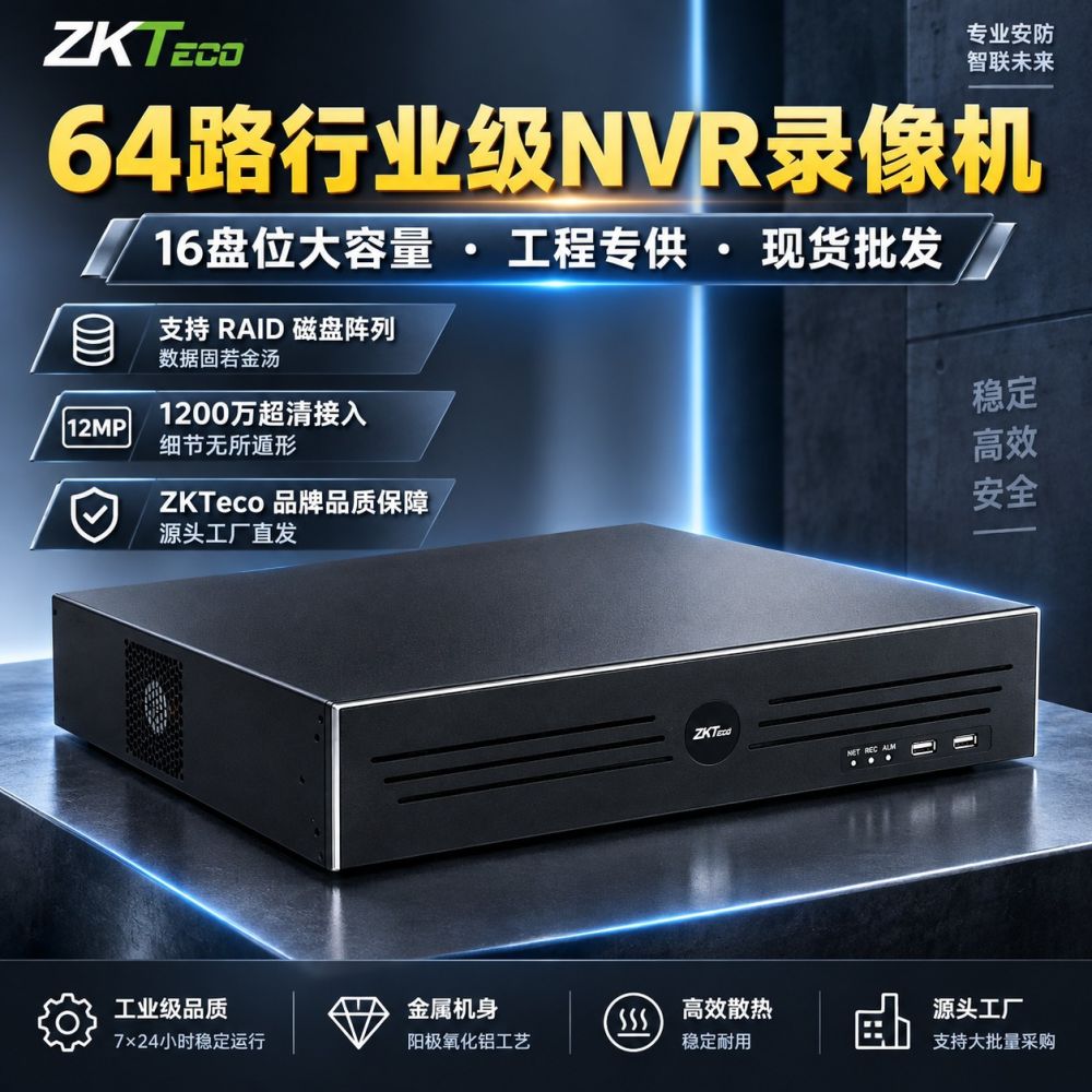 Z8664NTR-S 64 kanal NVR, 16 disk yuvası, ağ video kaydedici - 1