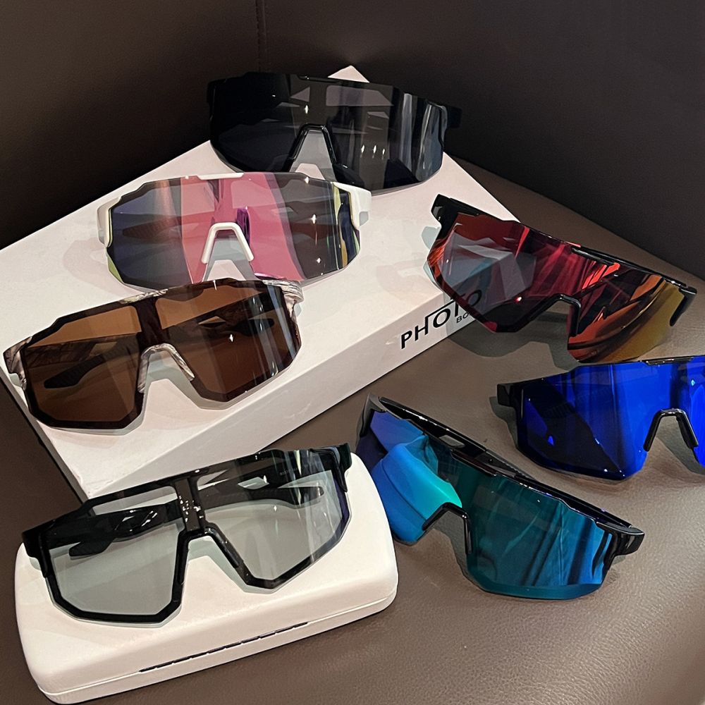 Unisex Outdoor Sports Sunglasses, Windproof Cycling and Motorcycle Glasses