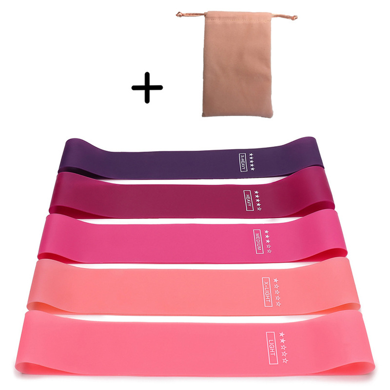 Portable resistance bands for women, squat and glute lifting resistance bands, gym yoga equipment resistance bands, resistance rings for leg and arm exercises. - 13