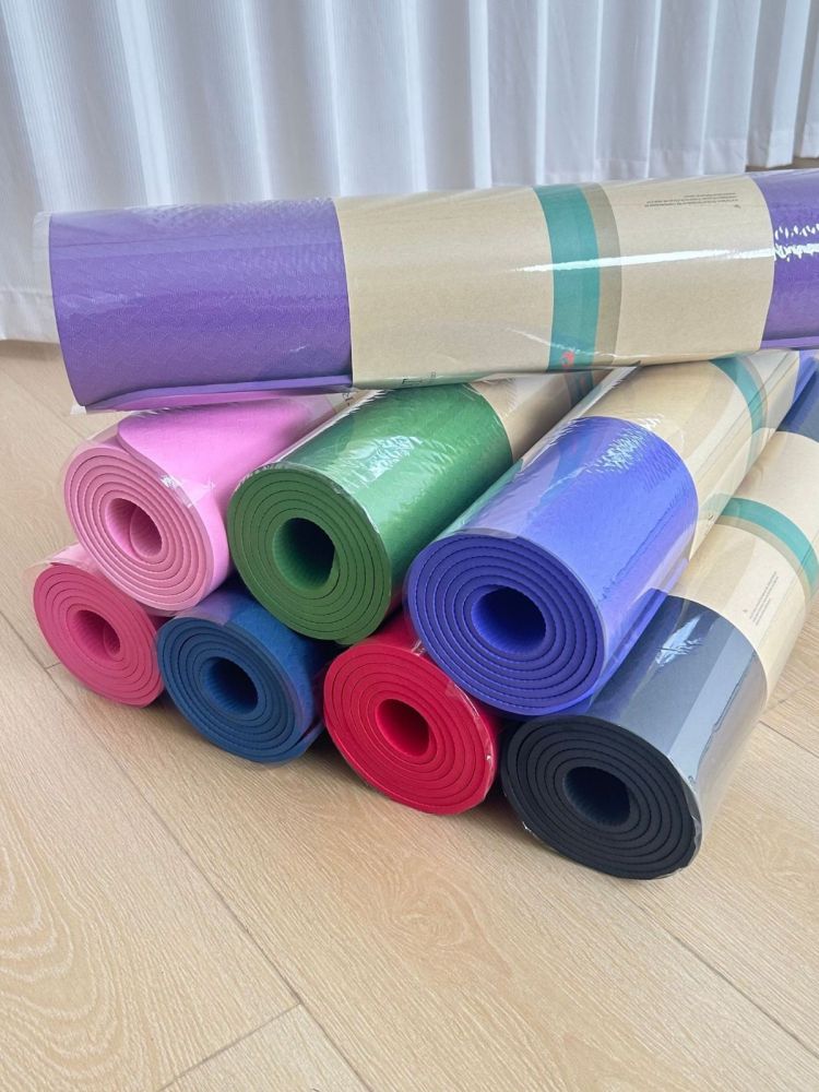 TPE yoga matı 8mm kaymaz sessiz - 1
