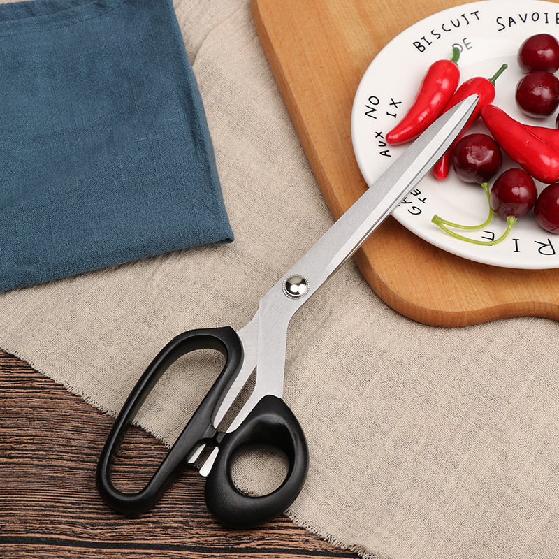 10 Inch Tailor Scissors, Black Stainless Steel Sewing Scissors