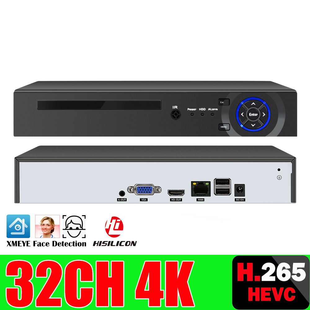 Mini NVR Full HD, ONVIF uyumlu, 4K kamera desteği - 1