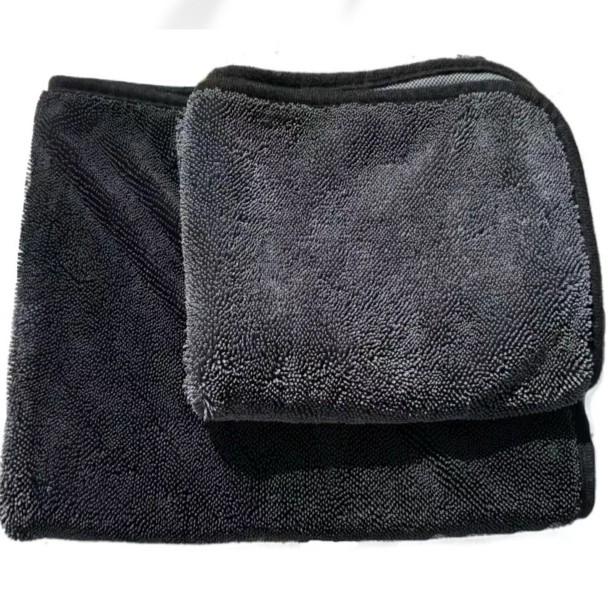 Cross-border Ultra-absorbent Non-shedding Twisted Braid Car Cleaning Towel Microfiber Car Drying Towel Soft and Thick - 5