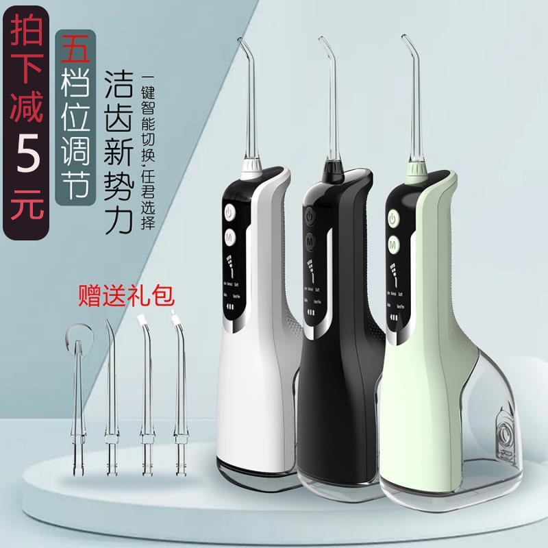 Electric Water Flosser Portable Dental Water Jet USB Rechargeable L8 L10