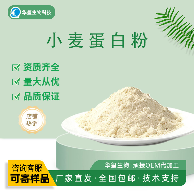 小麦蛋白粉 食品级原料 优质小麦提取 批发包邮 量大价优